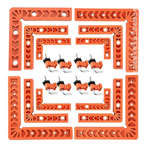 8 SET 90 Grad Eckklemmen Für Holzbearbeitungsprojekte Mit Quick Releases Designs Right Winled Positioning Quadrares Tool Einstellbare Winkelklemmen 8 SET 90 Grad Eckklemmen Für Holzbearbeitungsprojekte Mit Quick Releases Designs Right Winled Positioning Quadrares Tool Einstellbare Winkelklemmen von ZEPFJHE