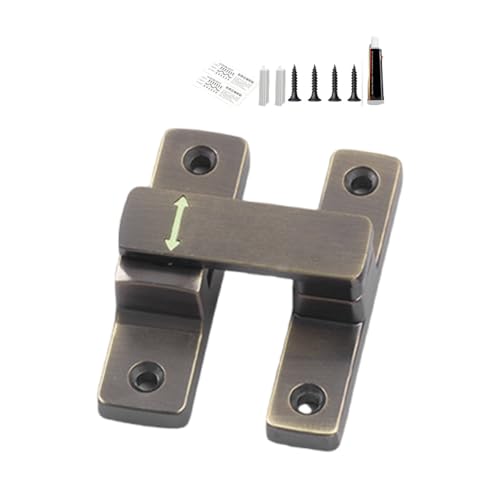 90/180 Grad Scheunentor Zincs Legierung Flipping Door Anti-Diebstahl Schnalle Bolzen Schiebe Scheune Sichtschutz Bolt 90/180 Grad Scheunentor Zincs Legierung Flipping Door Anti-Diebstahl Schnalle Bolzen Schiebe Scheune Sichtschutz Bolt von ZEPFJHE