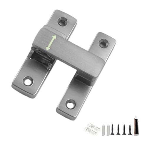 90/180 Grad Scheunentor Zincs Legierung Flipping Door Anti-Diebstahl Schnalle Bolzen Schiebe Scheune Sichtschutz Bolt 90/180 Grad Scheunentor Zincs Legierung Flipping Door Anti-Diebstahl Schnalle Bolzen Schiebe Scheune Sichtschutz Bolt von ZEPFJHE