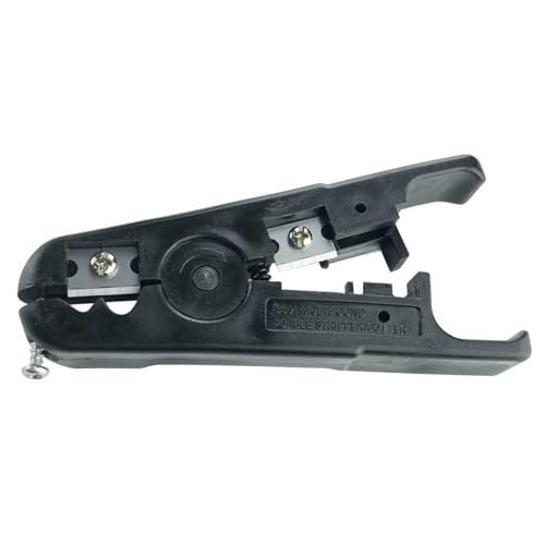 Abisolierzange, Ethernet-Kabelschneider, rundes Schneidewerkzeug, Abisolierung für CAT7, CAT6, CAT5E, CAT5, runde Elektriker-Abisolierzange Abisolierzange, Ethernet-Kabelschneider, rundes Schneidewerkzeug, Abisolierung für CAT7, CAT6, CAT5E, CAT5, runde Elektriker-Abisolierzange von ZEPFJHE