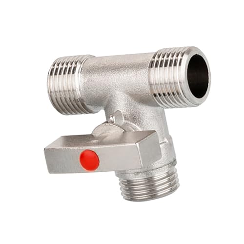 Allgemeine Messing Winkel Absperrventile Effizient Messing T Adapter Ventile Wassersplitter Anschluss für Handheld Bidet Glasspüler Winkel Allgemeine Messing Winkel Absperrventile Effizient Messing T Adapter Ventile Wassersplitter Anschluss für Handheld Bidet Glasspüler Winkel von ZEPFJHE