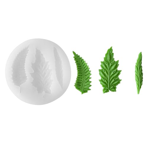 ZEPFJHE Blatt Silikonform Temperaturfestes Fondantform Zum Handwerk Kerzenseife Schokoladenkuchen Backwerkzeug Hitzebeständige Blattform ZEPFJHE Blatt Silikonform Temperaturfestes Fondantform Zum Handwerk Kerzenseife Schokoladenkuchen Backwerkzeug Hitzebeständige Blattform von ZEPFJHE