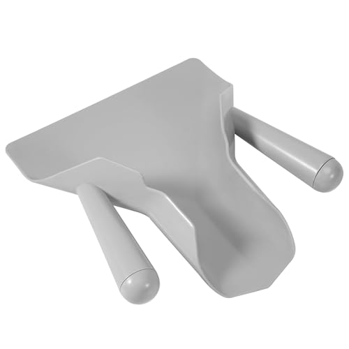 Doppelgriff Lebensmittellöffel getrocknete Verpackungsschaufel Ergonomisches Design Tablett Zubehör Küchenwerkzeug Küchenlöffel von ZEPFJHE