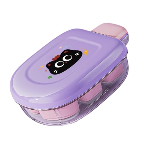 Effiziente Eiswürfel Tabletts Für Alkohol 6 Hohlraum Runde Kugelformen Food Grade Plastik Whiskys Kühlen Accessoires Drink Ice Cubes Tablett von ZEPFJHE