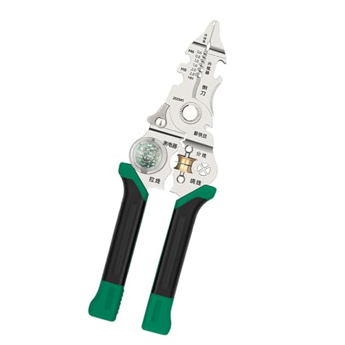 Einfach zu bedienende, zusammenklappbare Elektriker-Abisolierzange, Kabelschneiden, präzises Ethernet-Kabel für Haushaltswartung, Elektrodraht-Werkzeug Einfach zu bedienende, zusammenklappbare Elektriker-Abisolierzange, Kabelschneiden, präzises Ethernet-Kabel für Haushaltswartung, Elektrodraht-Werkzeug von ZEPFJHE