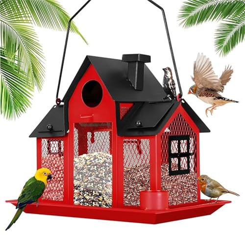 ZEPFJHE Eisenvogelfutterlöcher Solarenährung Station Für Gartendekoration Freien Und Wetterfeste Beobachtung Käfig Dekorative Feeder ZEPFJHE Eisenvogelfutterlöcher Solarenährung Station Für Gartendekoration Freien Und Wetterfeste Beobachtung Käfig Dekorative Feeder von ZEPFJHE