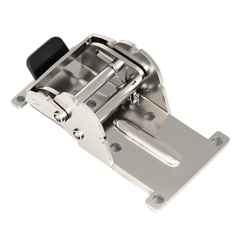 Faltbare Scharnier-Hardware, 180-Grad-Verriegelungsklammern für Klapptischbeine und Bettrahmen, einfache Installation, Verriegelung, Klappscharniere von ZEPFJHE