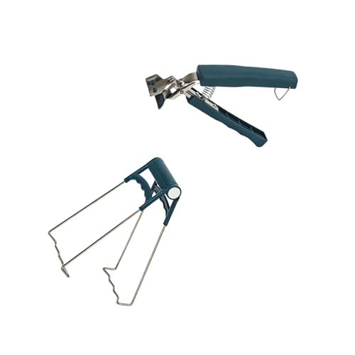Hitzebeständige Schüssel Löffelschale Klemme Töpfe Pfanne Gripper Anti Scenen Clip Clip Nonslip Heiße Schalenschalen Klammern Zangenküchenzubehör von ZEPFJHE