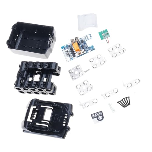 Hohe Kapazität 18650 Akku Pack Gehäuse Komplettset Überladung Überhitzung Schutz mit PCB Leiterplatte Thermo-Schutzakku Hülle von ZEPFJHE