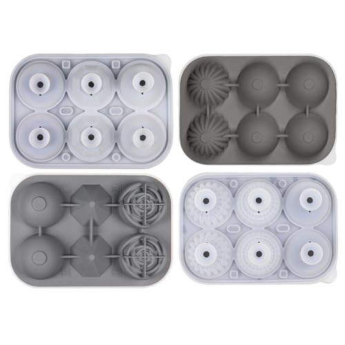 Innovative 6 Hohlraum Rose Eiswürfel Tablett Nahrungsmittelqualität Silikon Eisform Für Einzigartige Getränke Präsentation Küchenwerkzeug Hocheffizienz Silikoneismacher von ZEPFJHE