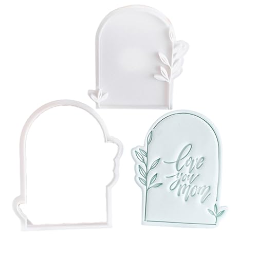 Multifunktionaler Acryl-Fondant-Keksstempel, ideal für Muttertagsfeiern und Familienfeiern, um Liebe zu zeigen von ZEPFJHE