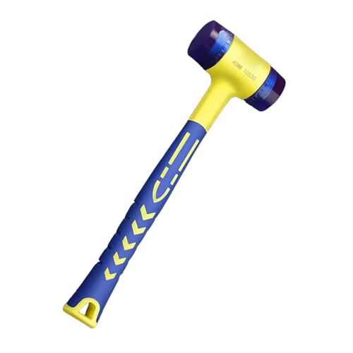 Multifunktionaler ergonomischer Antivibrations-Gummihammer, professionell für sichere elektrische Installation und Reparaturarbeiten zu Hause, beschichteter Griffhammer von ZEPFJHE