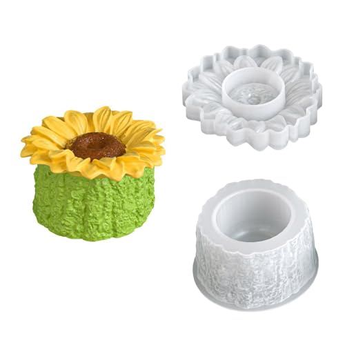 Nicht STICK Kerzenschalenform Blumenform Für Die Herstellung Einzigartiger Kerzenbecher Schmuckgerichte Und Dekoratives Harzhandwerk Basteln Silikonform Für Harz Nicht STICK Kerzenschalenform Blumenform Für Die Herstellung Einzigartiger Kerzenbecher Schmuckgerichte Und Dekoratives Harzhandwerk Basteln Silikonform Für Harz von ZEPFJHE