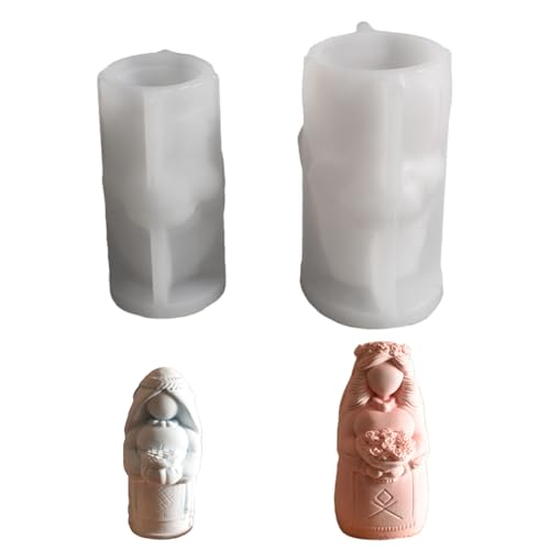 Nicht STICK Silikonform Zum Handwerk Braut Blumenkerze Home Dekoration Form Einzigartige Geschenk Erzeugung Easy Release Nicht STICK Silikonform Zum Handwerk Braut Blumenkerze Home Dekoration Form Einzigartige Geschenk Erzeugung Easy Release von ZEPFJHE