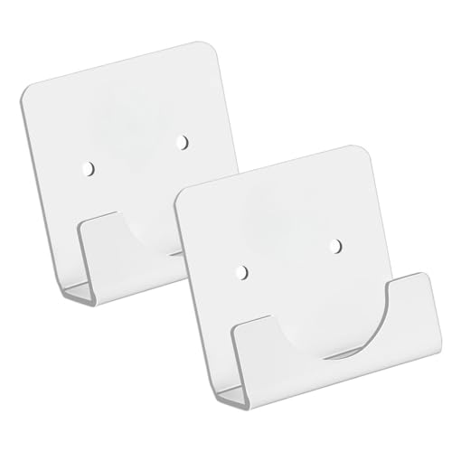Packung Mit 2 Mehrzweck Duschstangenhalterungen Mit Klebstoffrücken Für Mühelos Schnelle Setups Easy Installation Easy Installion Stabhalter von ZEPFJHE