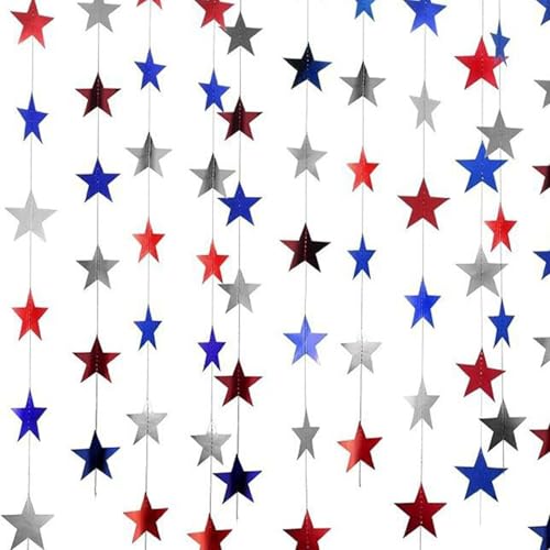 Papiergirlanden in verschiedenen Farben, Papiersterne, Banner, für Feste, Wand, Decke, Tischdekoration, Partys, saisonale Türdekoration, hängende Ornamente Papiergirlanden in verschiedenen Farben, Papiersterne, Banner, für Feste, Wand, Decke, Tischdekoration, Partys, saisonale Türdekoration, hängende Ornamente von ZEPFJHE