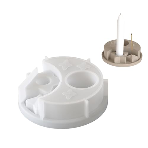 Praktische Silikonform Für Stern Und Mondkerzenhalter Und Schneidenbasen Leicht Zu Entmolding Für Handwerksliebhaber Easy Release Form Form Praktische Silikonform Für Stern Und Mondkerzenhalter Und Schneidenbasen Leicht Zu Entmolding Für Handwerksliebhaber Easy Release Form Form von ZEPFJHE