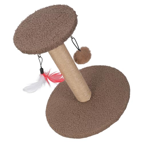 ZEPFJHE Runde Sisal Katzen Kletterrahmen Abnehmbarer Verschleiß Resistenter Kratzpfosten Für Den Innennutzen Und Schlafzimmer Stabiler Kletterrahmen ZEPFJHE Runde Sisal Katzen Kletterrahmen Abnehmbarer Verschleiß Resistenter Kratzpfosten Für Den Innennutzen Und Schlafzimmer Stabiler Kletterrahmen von ZEPFJHE