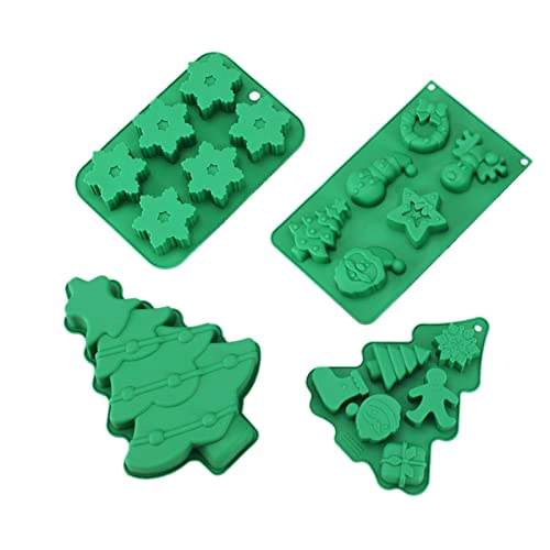 Silikonform für Mousse, Weihnachtsmotiv, Schokoladenform, Backzubehör zum Backen von Kuchen Silikonform für Mousse, Weihnachtsmotiv, Schokoladenform, Backzubehör zum Backen von Kuchen von ZEPFJHE