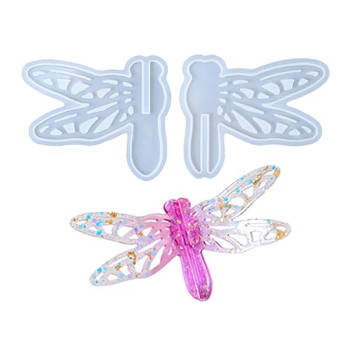 Silikonform in Lebensmittelqualität mit Schmetterling, Libellen, Schneeflocke, für handgefertigte dekorative Kunstprojekte und Geschenkherstellung, Silikonformen von ZEPFJHE