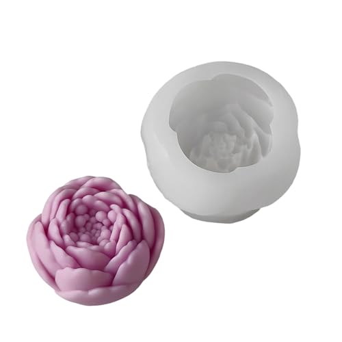 Silikonform mit Blumenduft, stabile Silikonform zum Basteln von Pfingstrosen und mehr Formen Silikonform mit Blumenduft, stabile Silikonform zum Basteln von Pfingstrosen und mehr Formen von ZEPFJHE