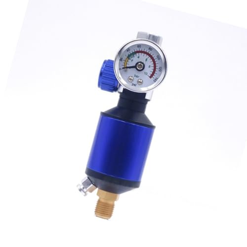 Spray Regler Messgerät Mit Luftfilter 1/4 Gewinde Öl Wasserabscheider Druckersatz Zubehör Kompressor von ZEPFJHE