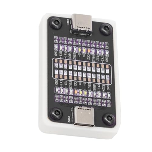 Typ-C-Kabel-Diagnosegerät, 24-polig, LED-Erkennungssysteme, leichtes tragbares Design, mit Akku-Schnellladekabel-Tester von ZEPFJHE