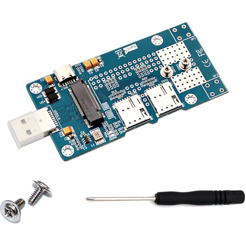 USB-3.0-Board-Adapter, unterstützt mit doppeltem Kartensteckplatz für 3G 4G Modulanschluss für Desktop von ZEPFJHE