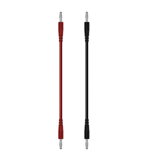 Upgrades 4mm Doppelform Bananenanschluss Kabel Strong 4mm Testkabel Für Stabile Signale Getriebe Und Sichere Verbindungsbananen Steckerkabel Für Stabile Signale von ZEPFJHE
