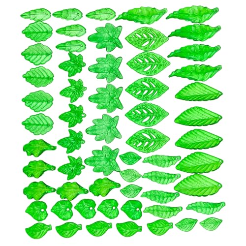 Verschiedene Acrylblatt Reize Crafting Perlen Mehrere Designoptionen Clear Green Craft Accessoires Für Schmuck Die Transparente Blattperlen Für Ohrringe Machen Verschiedene Acrylblatt Reize Crafting Perlen Mehrere Designoptionen Clear Green Craft Accessoires Für Schmuck Die Transparente Blattperlen Für Ohrringe Machen von ZEPFJHE