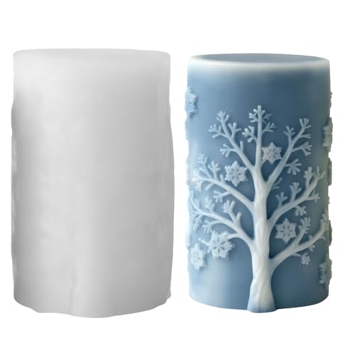 ZEPFJHE Weihnachtskerze Silikonform Zur Herstellung Von Seife Urlaubsdekoration Wärmefestes Zylinderformformformform ZEPFJHE Weihnachtskerze Silikonform Zur Herstellung Von Seife Urlaubsdekoration Wärmefestes Zylinderformformformform von ZEPFJHE