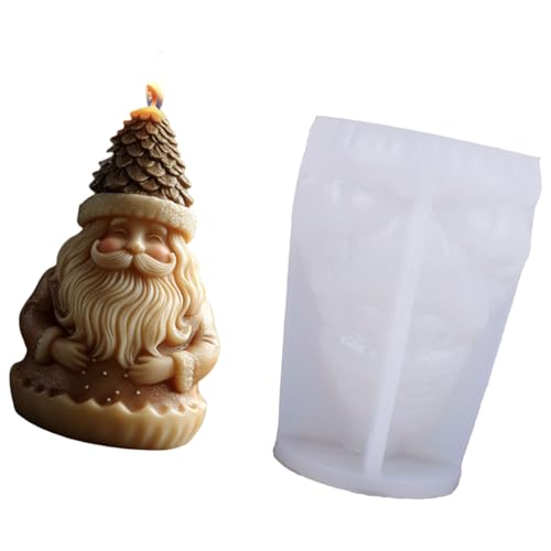 ZEPFJHE Weihnachtsthema Kerze Silikonform Santa Klausel Silikone Schimmel Hitzebeständig Für Seifendekoration Making Formen ZEPFJHE Weihnachtsthema Kerze Silikonform Santa Klausel Silikone Schimmel Hitzebeständig Für Seifendekoration Making Formen von ZEPFJHE