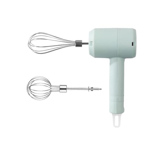 Wiederaufladbare Handheld Mixer 3 Verstellbare Geschwindigkeit Nicht Raus Stahl Whiskuslosen Küchen Gadget Zum Schlagsahne Handheld Kuchenmixer von ZEPFJHE