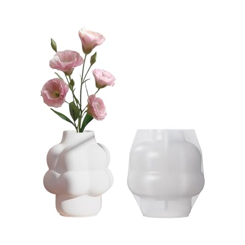 Wolken Form Blumenvase Form Flexible Silikonform Für Handgefertigte Home Desktop Dekoration Wiederverwendbar von ZEPFJHE