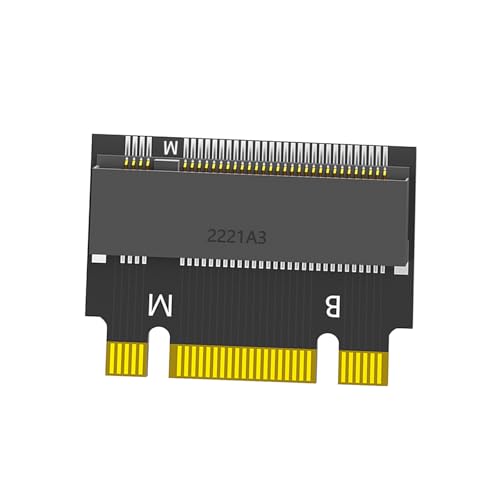 ZEPFJHE 2230 Bis 2242 Erweiterungsadapter NVME B+M Key 2230 Bis 2242 Male to Female Erweiterungsadapter Für X270 X280 T470 T480 von ZEPFJHE