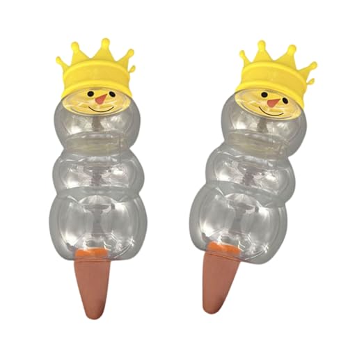ZEPFJHE 2pcs Pflanzenwässerungskugeln Herzform Wässerungsbirnengeräte Pflanzenlampen Zimmerpflanzen Globes Dripter Innen/Outdoor Automatische Lösung von ZEPFJHE
