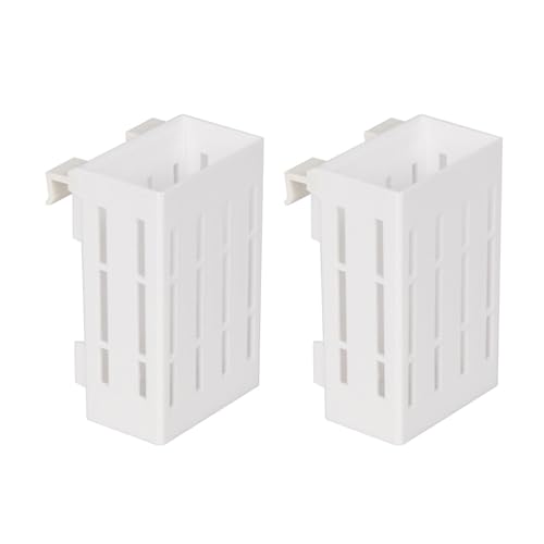 ZEPFJHE 2pieces Aquarien Pflanzer Unterstützung Korb Fischtank Pflanzerhalter Kultivierende Rack Hydroponic Plant Decors von ZEPFJHE