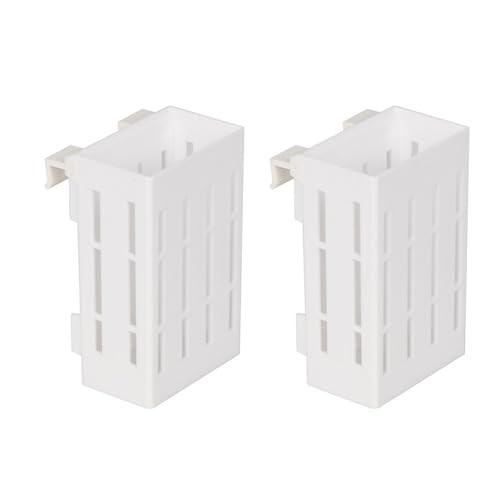 ZEPFJHE 2pieces Aquarien Pflanzer Unterstützung Korb Fischtank Pflanzerhalter Kultivierende Rack Hydroponic Plant Decors von ZEPFJHE