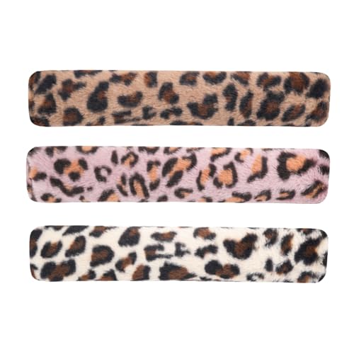 ZEPFJHE 3pcs Leoparden Druckkatzen Kissen Spielzeug Haltbarkeit Weiche Indoor Kätzchen Spielen Kissen Für Innenkätzchen Spielzeit von ZEPFJHE