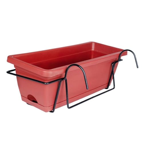 ZEPFJHE Eleganter Mitteltopf für den Garten, mehrfarbig, mit Tablett und Ständer, für Zuhause oder Büro, Innenbereich, Gartendekoration von ZEPFJHE