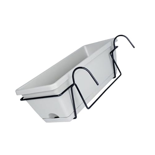 ZEPFJHE Eleganter Mitteltopf für den Garten, mehrfarbig, mit Tablett und Ständer, für Zuhause oder Büro, Innenbereich, Gartendekoration von ZEPFJHE