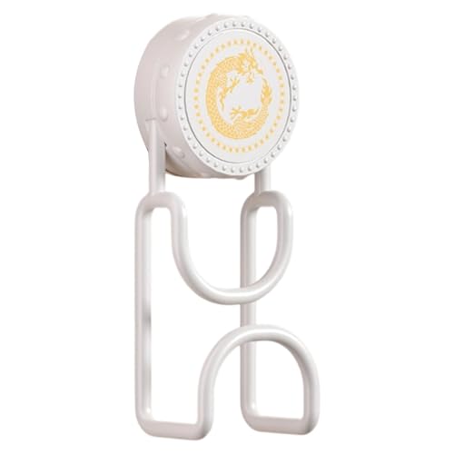 ZEPFJHE Eleganter Wandhaken mit starker Saugtechnik Rostfreier Edelstahl Badregal Alternative zur Dekoration Platzsparende Wandhalterung von ZEPFJHE