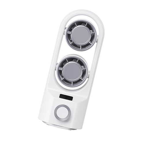ZEPFJHE Energieeffizienter Miniaturlüfter Für Haus Und Büro Schüttelfrost Head Desktop 4000mah Wiederaufladbare Kühlturmventilator Home Luftrauchleiter von ZEPFJHE