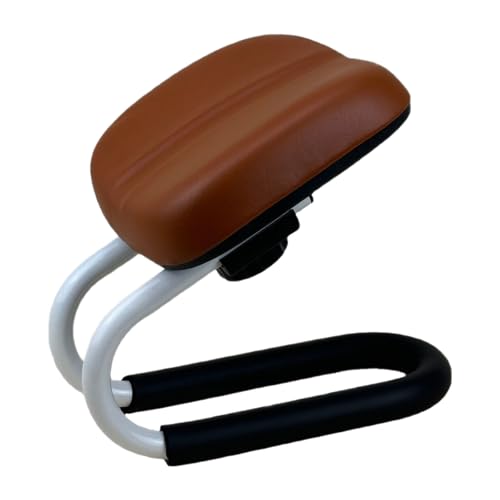 ZEPFJHE Ergonomische Metallrahmen-Bänke mit abnehmbarem Kissen zur Druckentlastung der Hüfte und Stabilität auf mehreren Oberflächen, ergonomischer Anbetungsstuhl mit Schwamm-Pad von ZEPFJHE