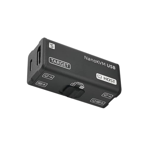 ZEPFJHE Fingergröße 4K30fps USB KVM Secure Remote Control Virtual Keyboard 4K30fps Loopback Keymouse Controller Web Controlled von ZEPFJHE