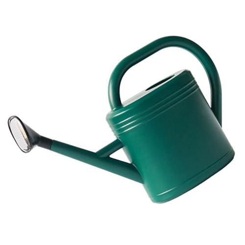 ZEPFJHE Gießgefäß mit extra langem Auslauf, 10 l, strapazierfähig, mit abnehmbarem Duschkopf für empfindliche Pflanzen, Blumen, Gießkanne mit Duschkopf von ZEPFJHE