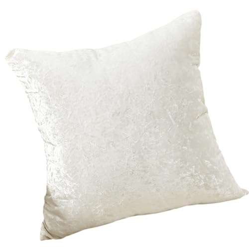 ZEPFJHE Hochwertige Kissen, Schonbezug mit weicher Haptik, ideal für Sofa, Bürostuhl, für gemütliche Atmosphäre, Stretch-Samt-Kissenbezug ZEPFJHE Hochwertige Kissen, Schonbezug mit weicher Haptik, ideal für Sofa, Bürostuhl, für gemütliche Atmosphäre, Stretch-Samt-Kissenbezug von ZEPFJHE