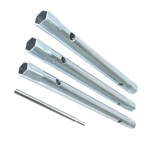 ZEPFJHE Langlebiger Stahl-Badezimmer-Reparatur-Duschventile, Steckschlüssel für Sanitärarbeiten und Enthusiasten, 8–13 mm, sechseckiger Körper, Badezimmer-Reparaturschlüssel von ZEPFJHE