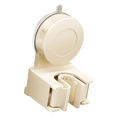 ZEPFJHE Mehrzweck-Saugnapf-Wandhaken für Badezimmer, Küche, Organisation, hält Mops, Besen, Reinigungswerkzeug, hygienischer Badezimmer-Zubehörhaken von ZEPFJHE