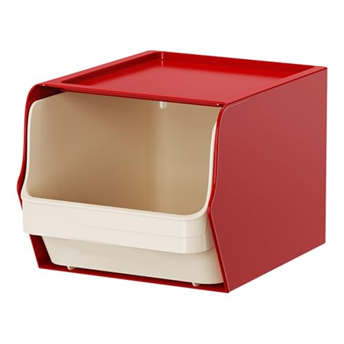 ZEPFJHE Multifunktionales Polypropylen-Teebeutelregal, klares Fenster, stapelbar, Schreibtisch- oder Wandaufbewahrung für Büro-Snacks und Kaffee, Wandhalterung, Küchen-Organizer für Snacks und Snacks von ZEPFJHE